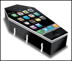 iphone coffin
